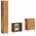 Set de cabinet pentru baie cu 3 piese BREDA Lemn vechi - WALTI WALTI