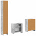 Set de cabinet pentru baie cu 3 piese UTRECHT Gri Beton - WALTI WALTI