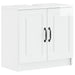Set de cabinet pentru baie cu 3 piese UTRECHT Alb foarte lucios - WALTI WALTI