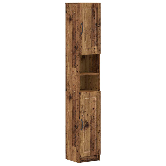 Set de cabinet pentru baie cu 3 piese UTRECHT Lemn vechi - WALTI WALTI