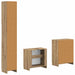 Set de cabinet pentru baie cu 3 piese UTRECHT Stejar Artizanal - WALTI WALTI