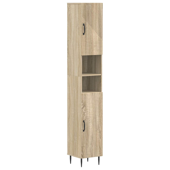 Set de dulapuri pentru baie, 2 piese HAARLEM Stejar Sonoma - WALTI WALTI