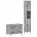 Set de dulapuri pentru baie, 2 piese HAARLEM Sonoma gri - WALTI WALTI