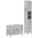 Set de dulapuri pentru baie, 2 piese DELFT Gri Beton - WALTI WALTI