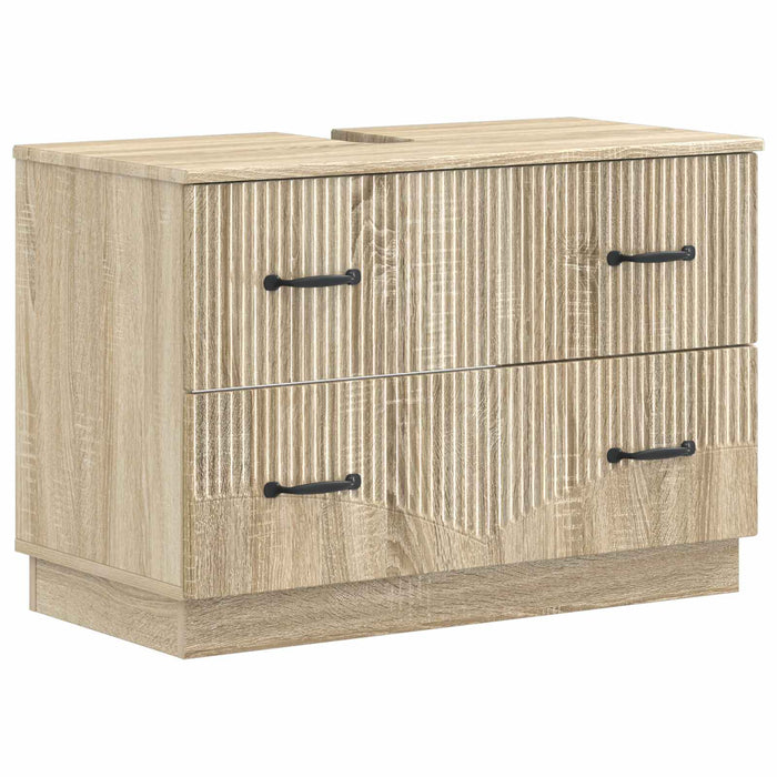 Set de dulapuri pentru baie, 2 piese HOORN Stejar Sonoma - WALTI WALTI