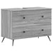 Set de dulapuri pentru baie, 2 piese BREDA Sonoma gri - WALTI WALTI