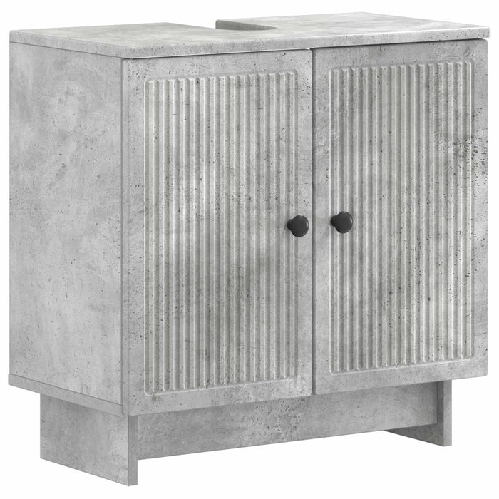Set de dulapuri pentru baie, 2 piese EDE Gri Beton - WALTI WALTI