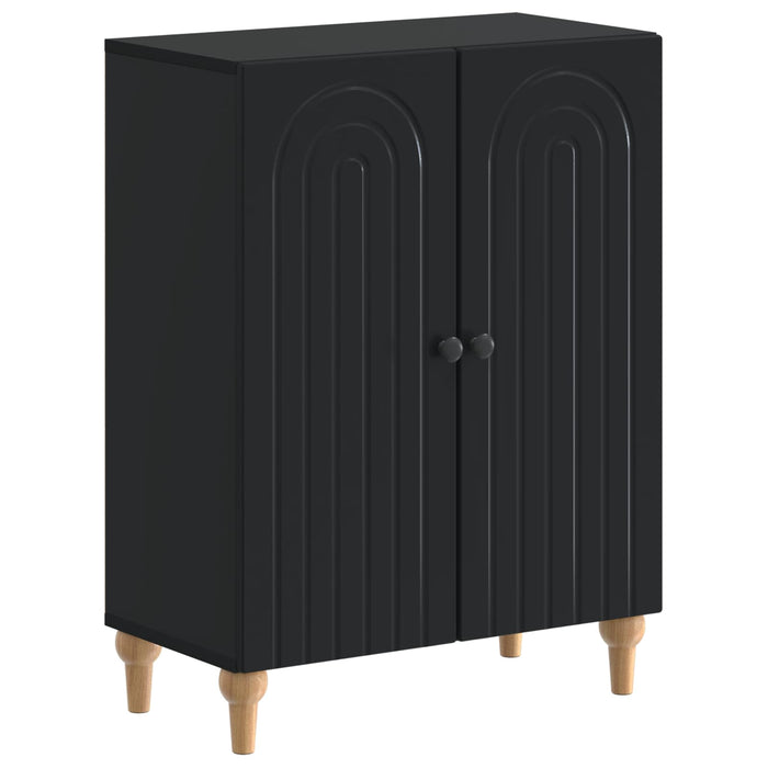 Set de dulapuri pentru baie, 2 piese ALKMAAR Negru - WALTI WALTI