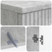 Set de dulapuri pentru baie, 2 piese ARNHEM Gri Beton - WALTI WALTI
