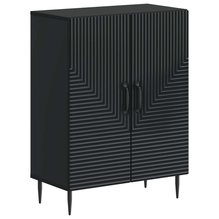 Set de dulapuri pentru baie, 2 piese HAARLEM Negru - WALTI WALTI