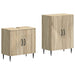 Set de dulapuri pentru baie, 2 piese HAARLEM Stejar Sonoma - WALTI WALTI
