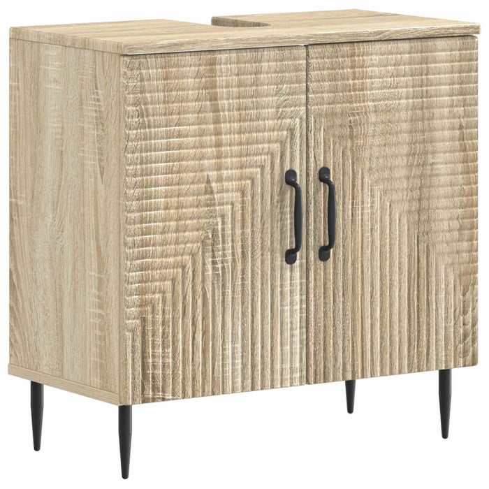 Set de dulapuri pentru baie, 2 piese HAARLEM Stejar Sonoma - WALTI WALTI