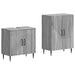 Set de dulapuri pentru baie, 2 piese HAARLEM Sonoma gri - WALTI WALTI