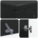 Set de dulapuri pentru baie, 2 piese DELFT Negru Lemn prelucrat - WALTI WALTI