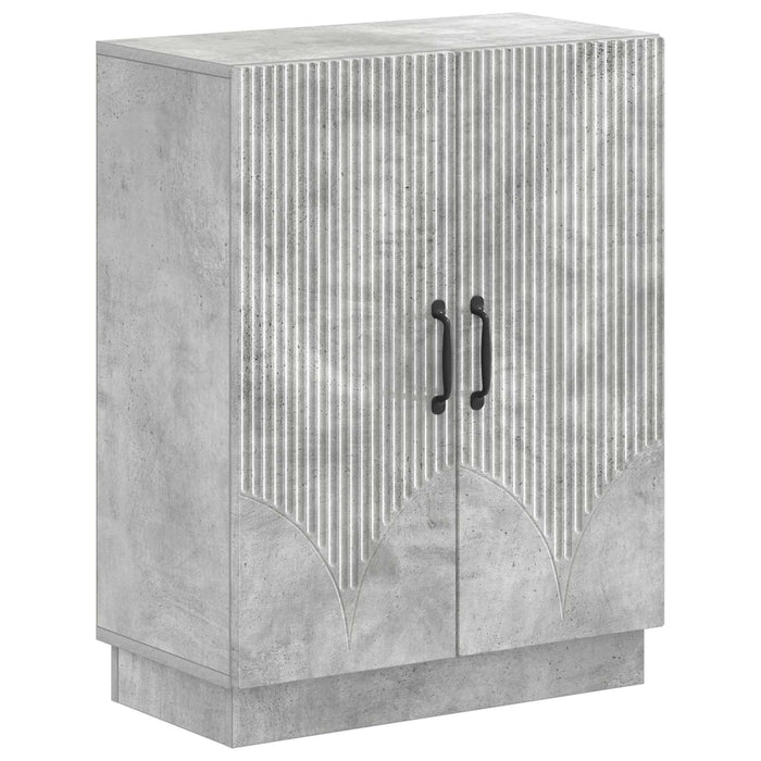 Set de dulapuri pentru baie, 2 piese HOORN Gri Beton - WALTI WALTI