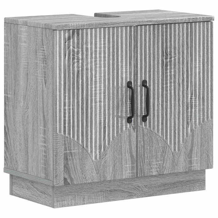 Set de dulapuri pentru baie, 2 piese HOORN Sonoma gri - WALTI WALTI