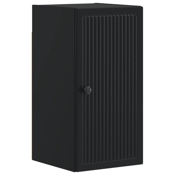 Set de cabinet pentru baie cu 3 piese EDE Negru Lemn prelucrat - WALTI WALTI