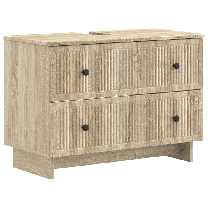 Set de cabinet pentru baie cu 3 piese EDE Stejar Sonoma - WALTI WALTI