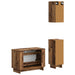 Set de cabinet pentru baie cu 3 piese EDE Lemn vechi - WALTI WALTI