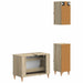 Set de cabinet pentru baie cu 3 piese ALKMAAR Stejar Sonoma - WALTI WALTI