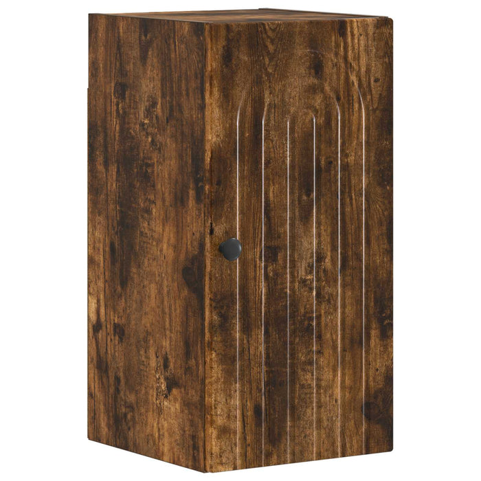 Set de cabinet pentru baie cu 3 piese ALKMAAR Stejar fumuriu - WALTI WALTI