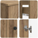 Set de cabinet pentru baie cu 3 piese ALKMAAR Stejar Artizanal - WALTI WALTI
