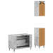 Set de cabinet pentru baie cu 3 piese ZWOLLE Gri Beton - WALTI WALTI