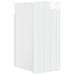 Set de cabinet pentru baie cu 3 piese ZWOLLE Alb foarte lucios - WALTI WALTI