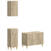 Set de cabinet pentru baie cu 3 piese ARNHEM Stejar Sonoma - WALTI WALTI