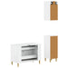 Set de cabinet pentru baie cu 3 piese ARNHEM Alb foarte lucios - WALTI WALTI