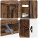 Set de cabinet pentru baie cu 3 piese ARNHEM Lemn vechi - WALTI WALTI