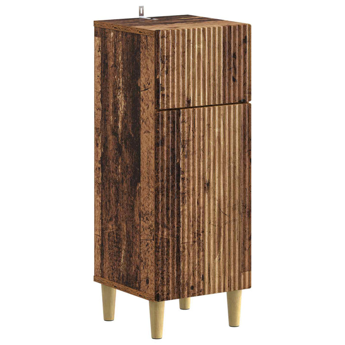 Set de cabinet pentru baie cu 3 piese ARNHEM Lemn vechi - WALTI WALTI