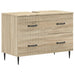 Set de cabinet pentru baie cu 3 piese HAARLEM Stejar Sonoma - WALTI WALTI