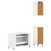 Set de cabinet pentru baie cu 3 piese HAARLEM Alb foarte lucios - WALTI WALTI
