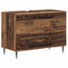 Set de cabinet pentru baie cu 3 piese HAARLEM Lemn vechi - WALTI WALTI