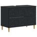 Set de cabinet pentru baie cu 3 piese DELFT Negru - WALTI WALTI