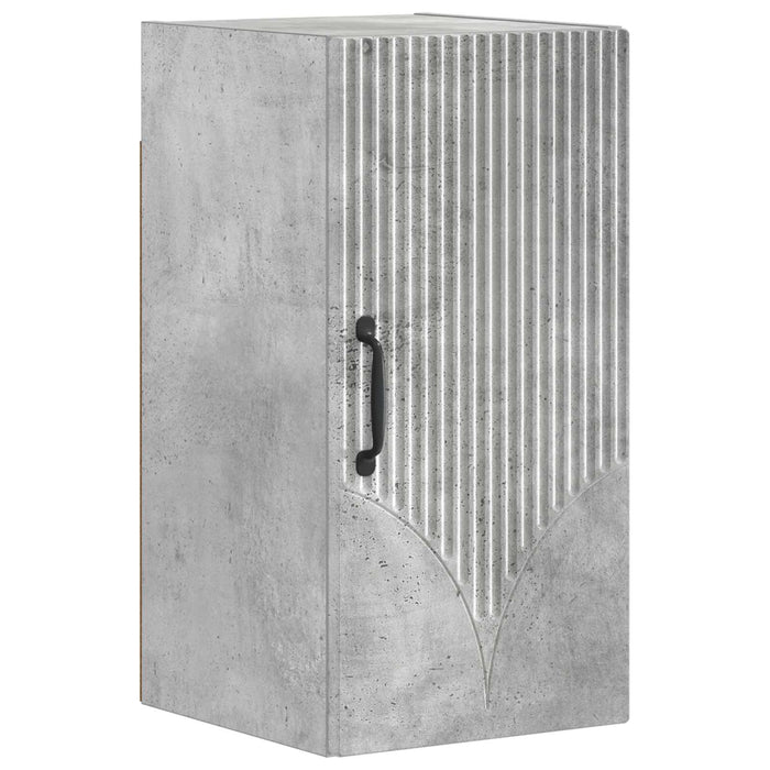 Set de cabinet pentru baie cu 3 piese HOORN Gri Beton WALTI