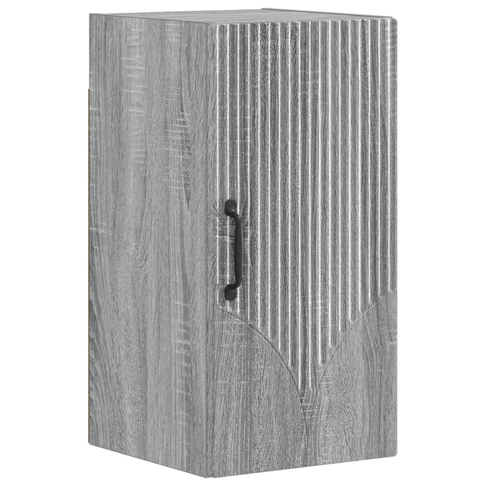 Set de cabinet pentru baie cu 3 piese HOORN Sonoma gri - WALTI WALTI