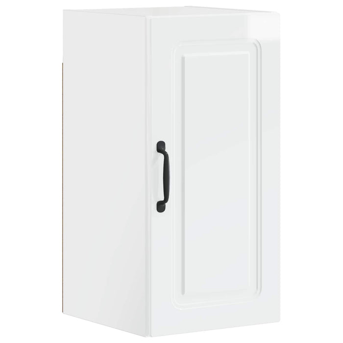 Set de cabinet pentru baie cu 3 piese UTRECHT Alb foarte lucios - WALTI WALTI