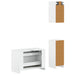 Set de cabinet pentru baie cu 3 piese UTRECHT Alb foarte lucios - WALTI WALTI