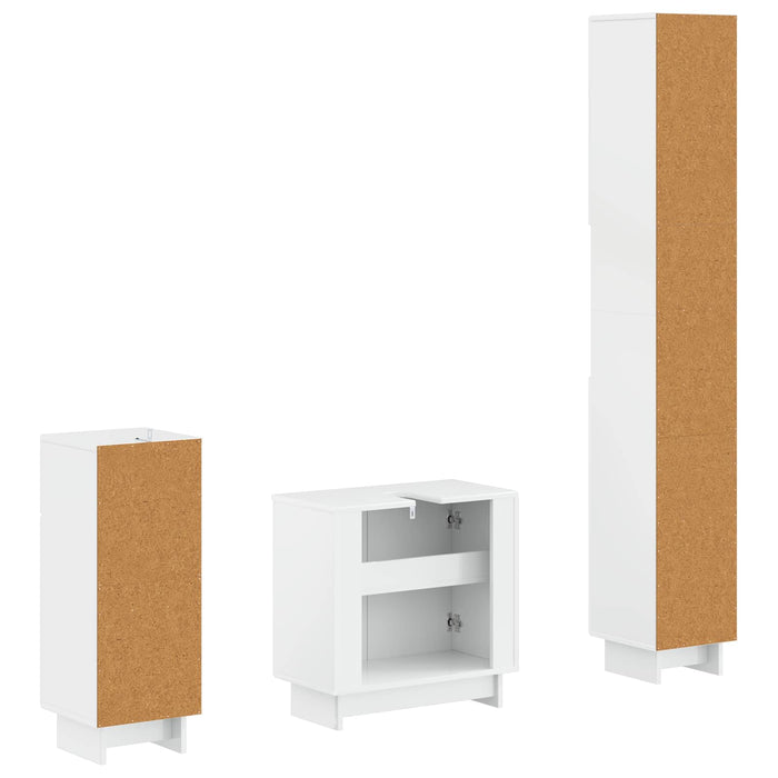 Set de cabinet pentru baie cu 3 piese EDE Lemn prelucrat - WALTI WALTI