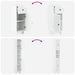 Set de cabinet pentru baie cu 3 piese EDE Lemn prelucrat - WALTI WALTI