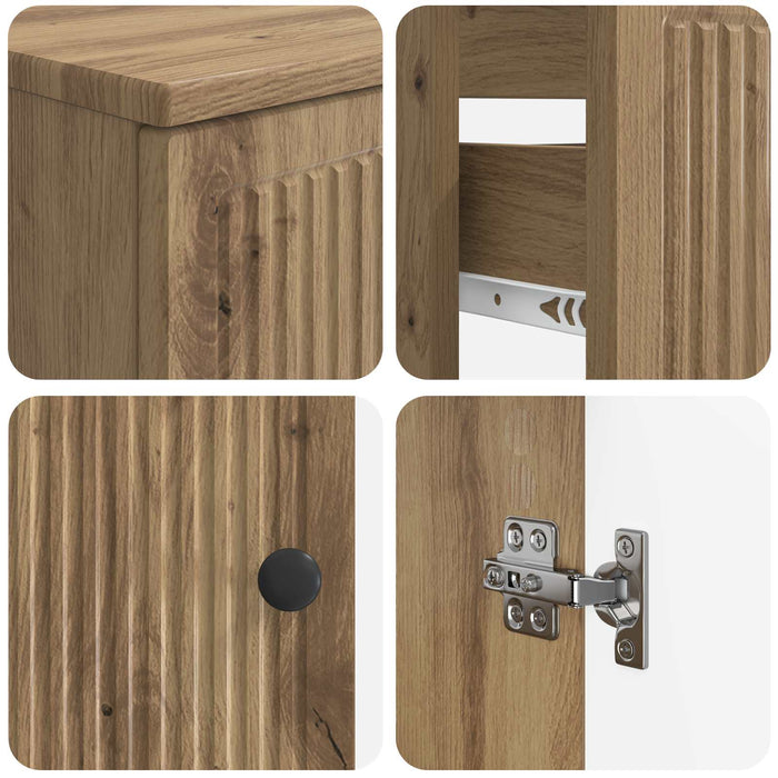 Set de cabinet pentru baie cu 3 piese EDE Lemn prelucrat - WALTI WALTI