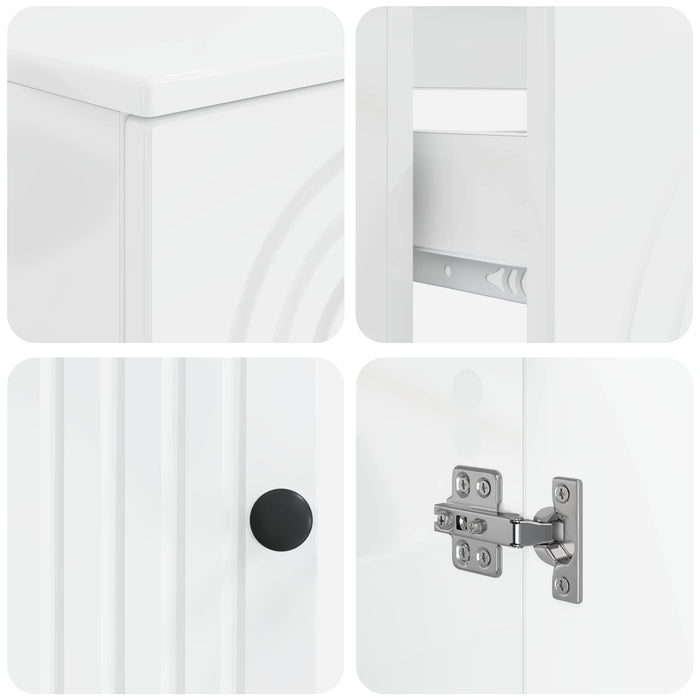 Set de cabinet pentru baie cu 3 piese ALKMAAR Lemn prelucrat - WALTI WALTI