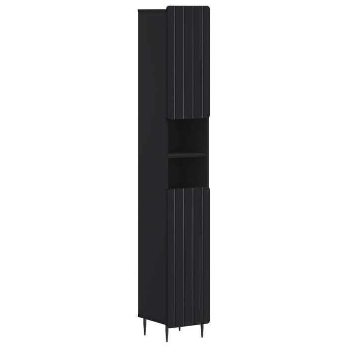 Set de cabinet pentru baie cu 3 piese ZWOLLE Lemn prelucrat WALTI