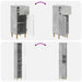 Set de cabinet pentru baie cu 3 piese ARNHEM Lemn prelucrat - WALTI WALTI