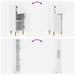 Set de cabinet pentru baie cu 3 piese ARNHEM Lemn prelucrat - WALTI WALTI