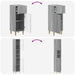 Set de cabinet pentru baie cu 3 piese ARNHEM Lemn prelucrat - WALTI WALTI