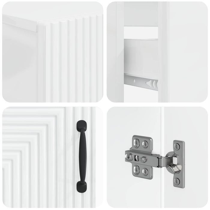 Set de cabinet pentru baie cu 3 piese HAARLEM Lemn prelucrat - WALTI WALTI