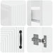 Set de cabinet pentru baie cu 3 piese HAARLEM Lemn prelucrat - WALTI WALTI